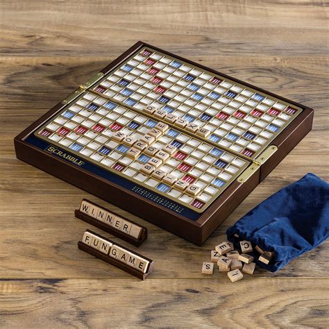 Scrabble Deluxe Travel Edition Game - Entertainment Earth