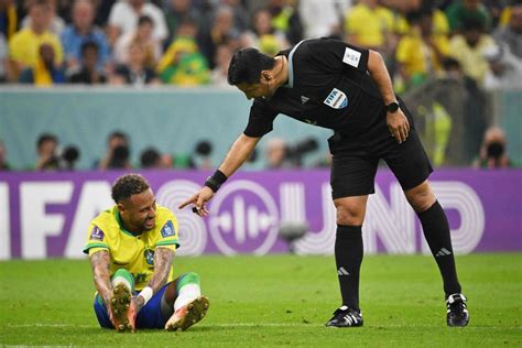 Fifa World Cup: Brazil's Neymar in tears after suffering ankle injury ...