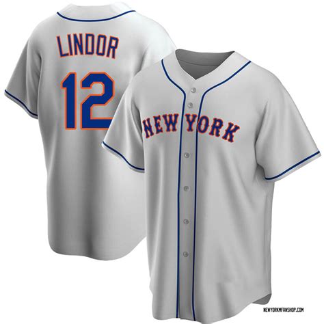 Francisco Lindor Youth New York Mets Home Jersey - White Replica