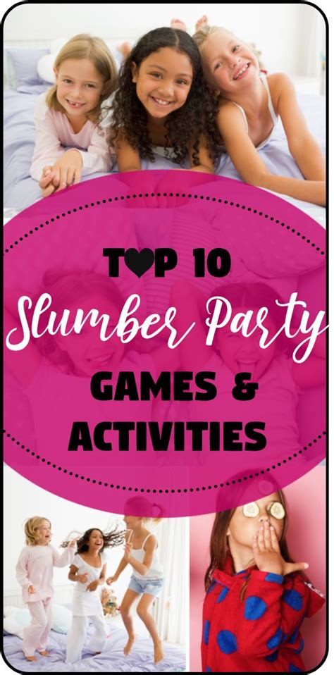 Top Girl Slumber Party Games for an awesome night o' fun | Girls slumber party, Slumber party ...