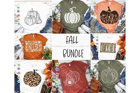 Fall Bundle SVG, Autumn Leaves svg