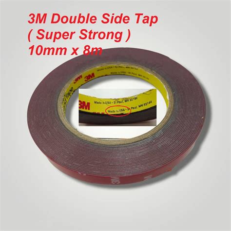 3M ORIGINAL Super Heavy Duty Double Sided Tape 10mm x 8 meter | Shopee Malaysia