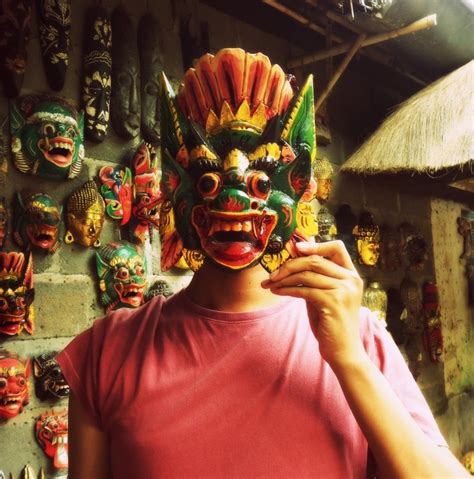 Topeng Bali (Indonesian for "mask") is a dramatic form of Indonesian ...