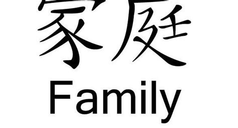 Chinese Symbol for Family | Home / Vinyl Lettering / Family - Chinese Symbol | lettering ...