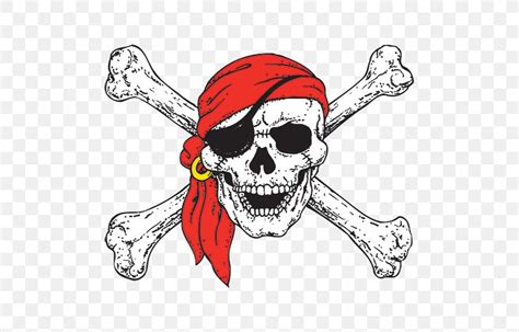 Jolly Roger Skull And Crossbones Pirate Human Skull Symbolism, PNG ...