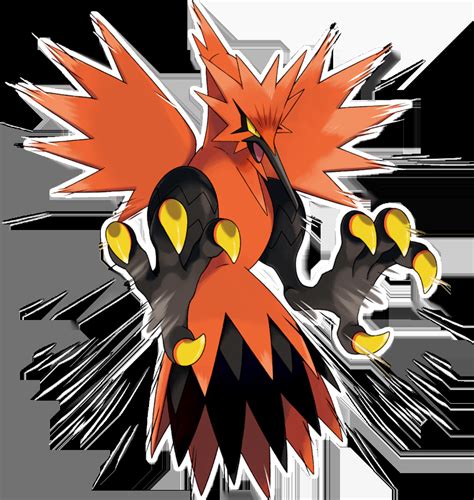 Pokemon 18145 Shiny Galarian Zapdos Pokedex: Evolution, Moves, Location ...