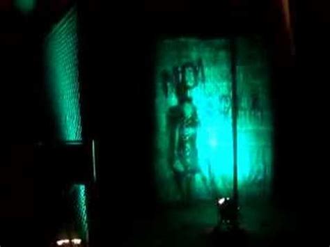 standing...out of prison riot haunted house - YouTube