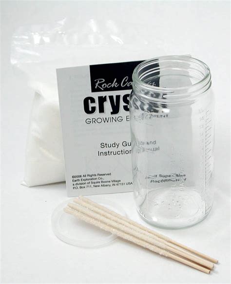 Rock Candy Crystal Growing Experiment Kit