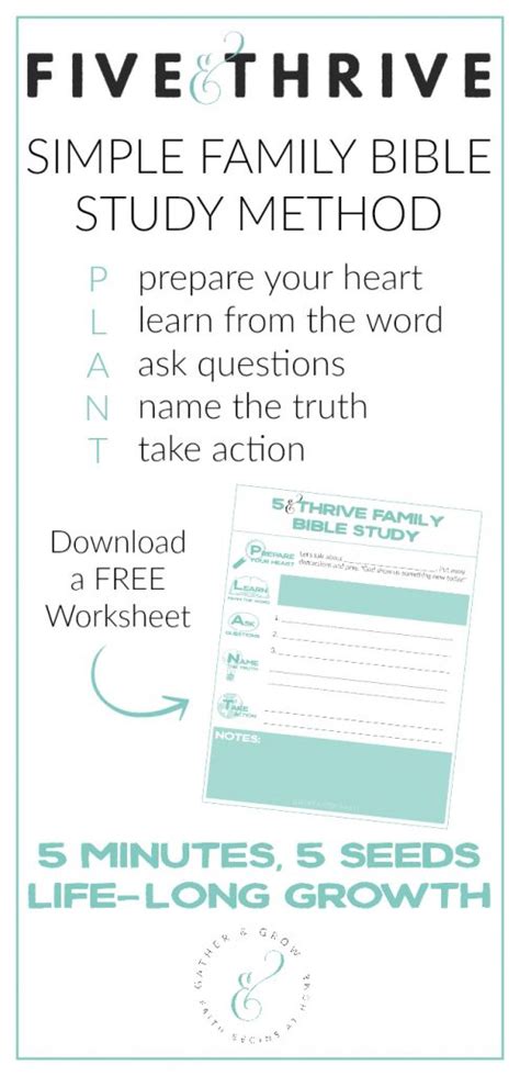 Free Printable Family Bible Study Lessons - Free Templates Printable