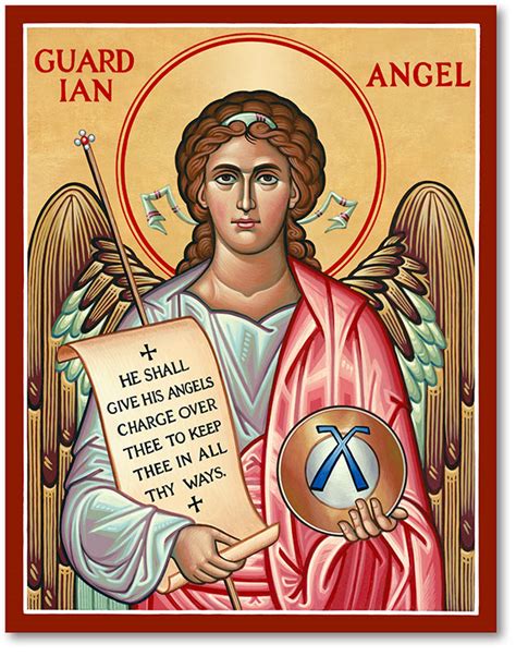 Icons of the Holy Angels: Guardian Angel Icon | Monastery Icon