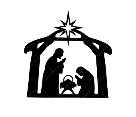 Nativity SVG, PNG, PDF,Nativity Scene SVG, Christmas SVG, merry ...