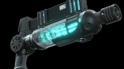 Black Hole Blaster - SciFi Weapon 3D model | CGTrader