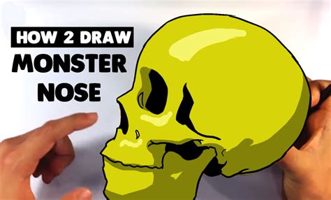 How to Draw a Monster - Nose - Easy Things to Draw | How to Draw 101