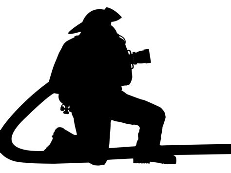 Free Firefighter Silhouette Cliparts, Download Free Firefighter ...