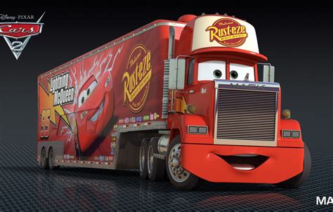 Wallpaper cartoon, cars, pixar, mack, disney images for desktop, section рендеринг - download