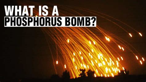 Russia accused of using phosphorus bombs in Ukraine. What are these ...