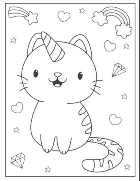 Kitten Coloring Pages for All Ages and All Levels of Ability - Etsy Canada