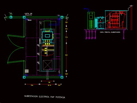 Grid Substation Cad Drawings