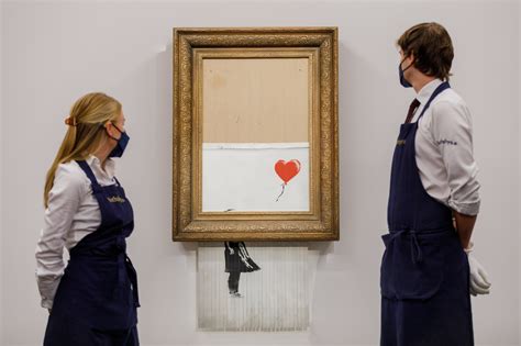 Banksy's Self-Destructing Painting Sells for Record-Breaking $25.3 M