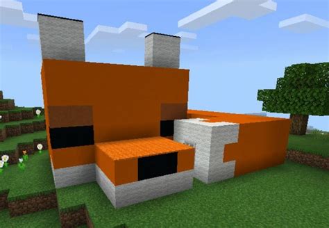 FOX HOUSE 🦊 | Minecraft crafts, Minecraft creations, Minecraft designs