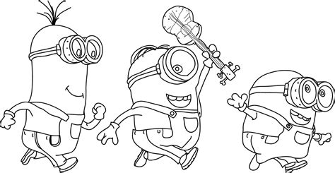 Minion Coloring Pages - Best Coloring Pages For Kids