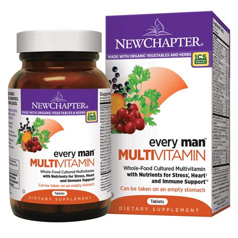 New Chapter Every Man Multivitamin Tablets, 48 Ct - Walmart.com ...