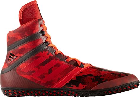 adidas Synthetic Impact Wrestling Shoes in Red/Black (Red) for Men - Lyst