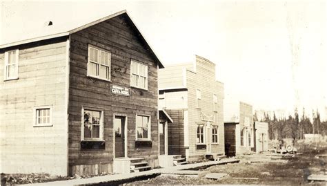 Downtown Geraldton, Ont. about 1935