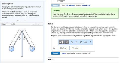 To apply the principle of angular impulse and | Chegg.com