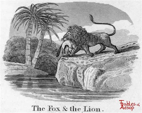 The Fox and The Lion - Fables of Aesop