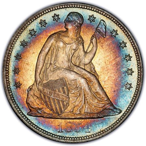 1854 Seated Liberty Silver Dollar Values and Prices - Past Sales | CoinValues.com