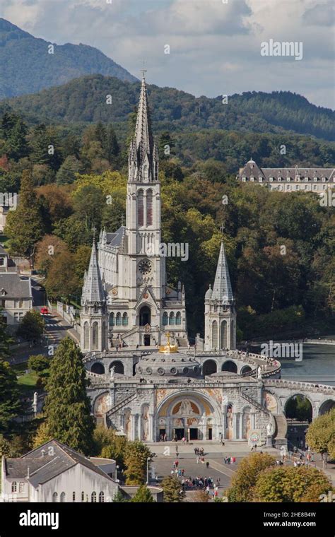 Sanctuary, Lourdes, France Stock Photo - Alamy