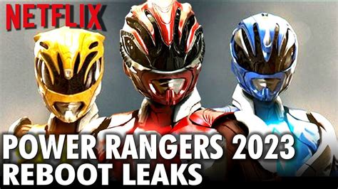 POWER RANGERS Movie Reboot LEAKS | Netflix Films & Series in 2022 ...