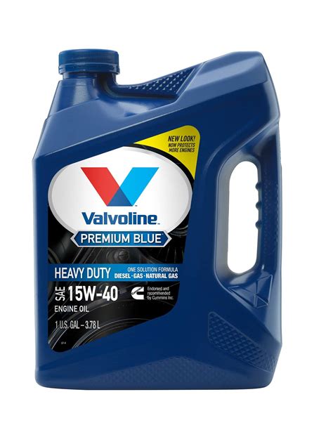 Valvoline Premium Blue SAE 15W-40 Diesel Engine Oil GA, Case Of ...