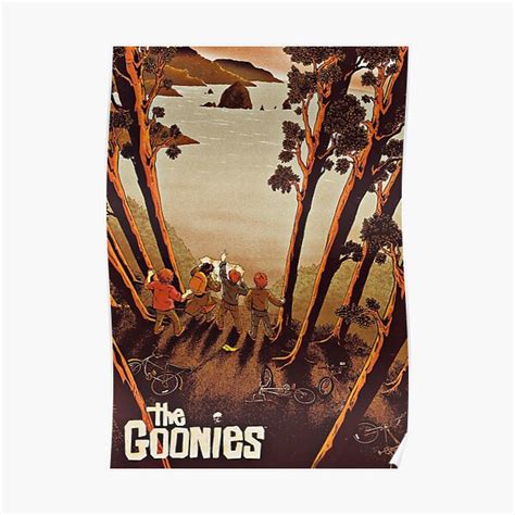 "THE GOONIES MOVIE POSTER" Poster for Sale by pipersandres | Redbubble