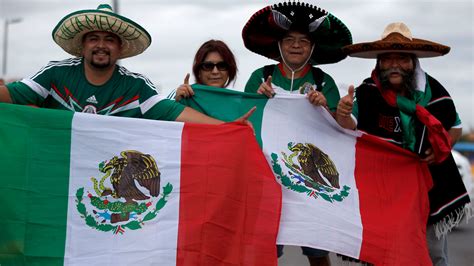 Many fans of Mexico at World Cup come from US