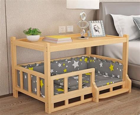 This Bedside Table Dog Bed Is a Genius Idea For Your Pooches That Love Your Bed