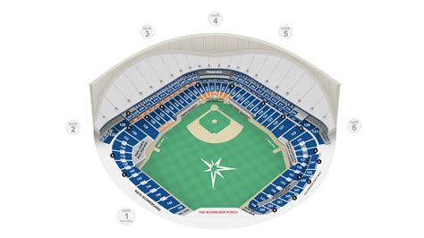 Tampa Bay Rays Stadium Seat Map | Elcho Table