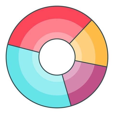 Premium Vector | Pie chart icon cartoon illustration of pie chart ...