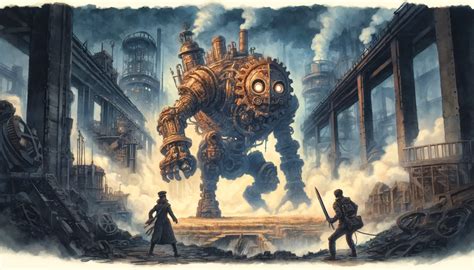 100 Steampunk RPG Random Encounters: Industrial Wasteland - LitRPG Reads