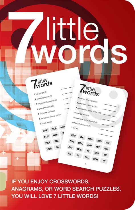 7 Little Words Book 1 | Book by Blue Ox Technologies Ltd., Christopher York | Official Publisher ...