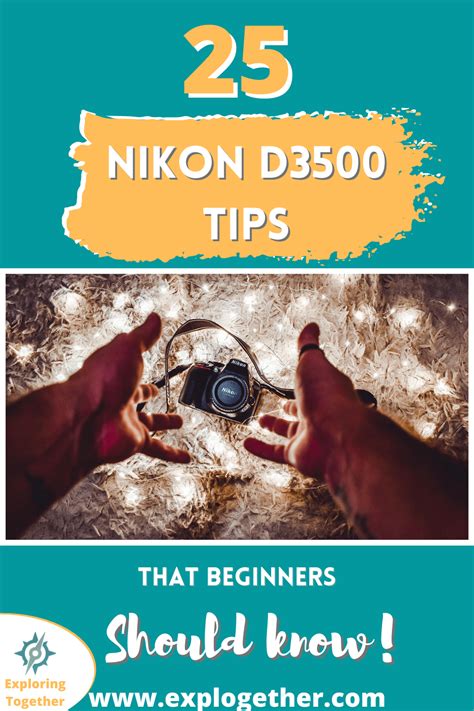 25 Nikon D3500 Tips For Beginners That You Should Know | Did you just buy a Niko… | Photography ...