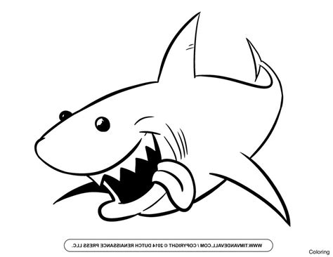 Great White Shark Drawing at GetDrawings | Free download