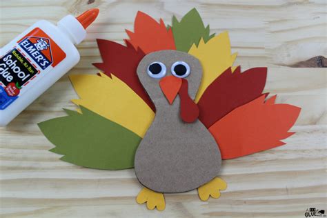 Cardboard Thankful Turkey Craft