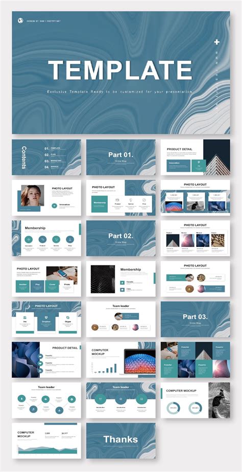 Presentation Website Template