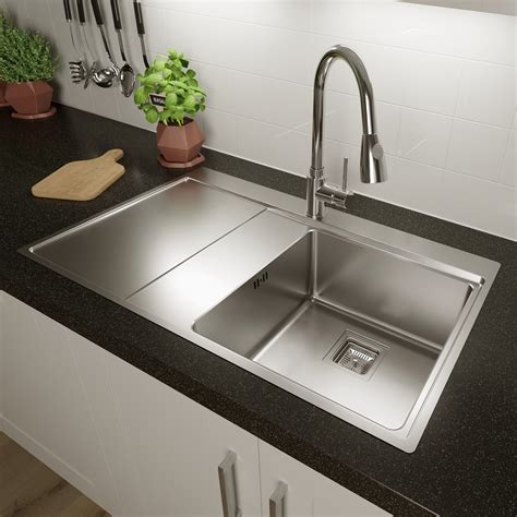 Kitchen Sink Left Hand Drainer – Juameno.com