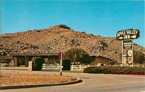 1950s Entrance To Apple Valley Inn, Apple Valley, California Postcard ...