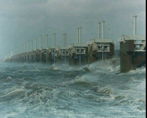 Oosterscheldekering. The Oosterschelde storm surge barrier is a barrier in the Netherlands. It ...