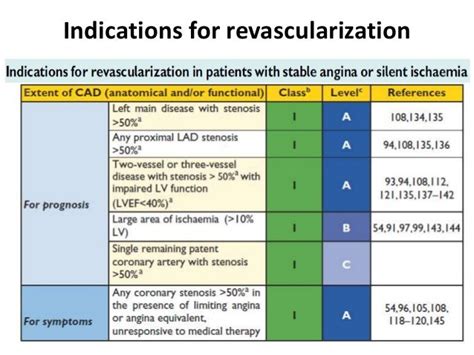 Cabg vs pci guidelines