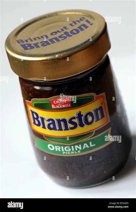 crosse and blackwell branston pickle original jar Stock Photo - Alamy